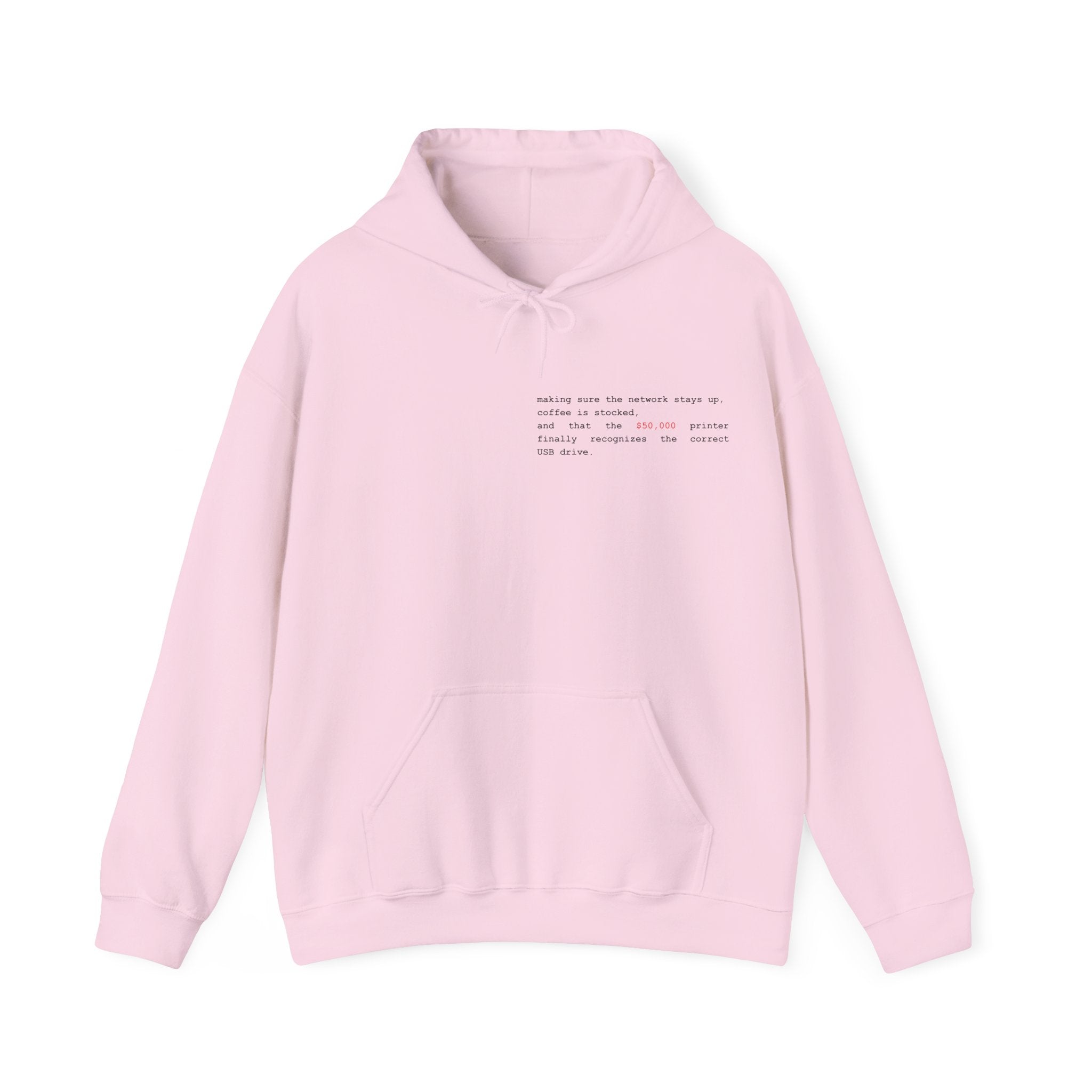 Printer Joke for IT guys - Unisex Hoodie