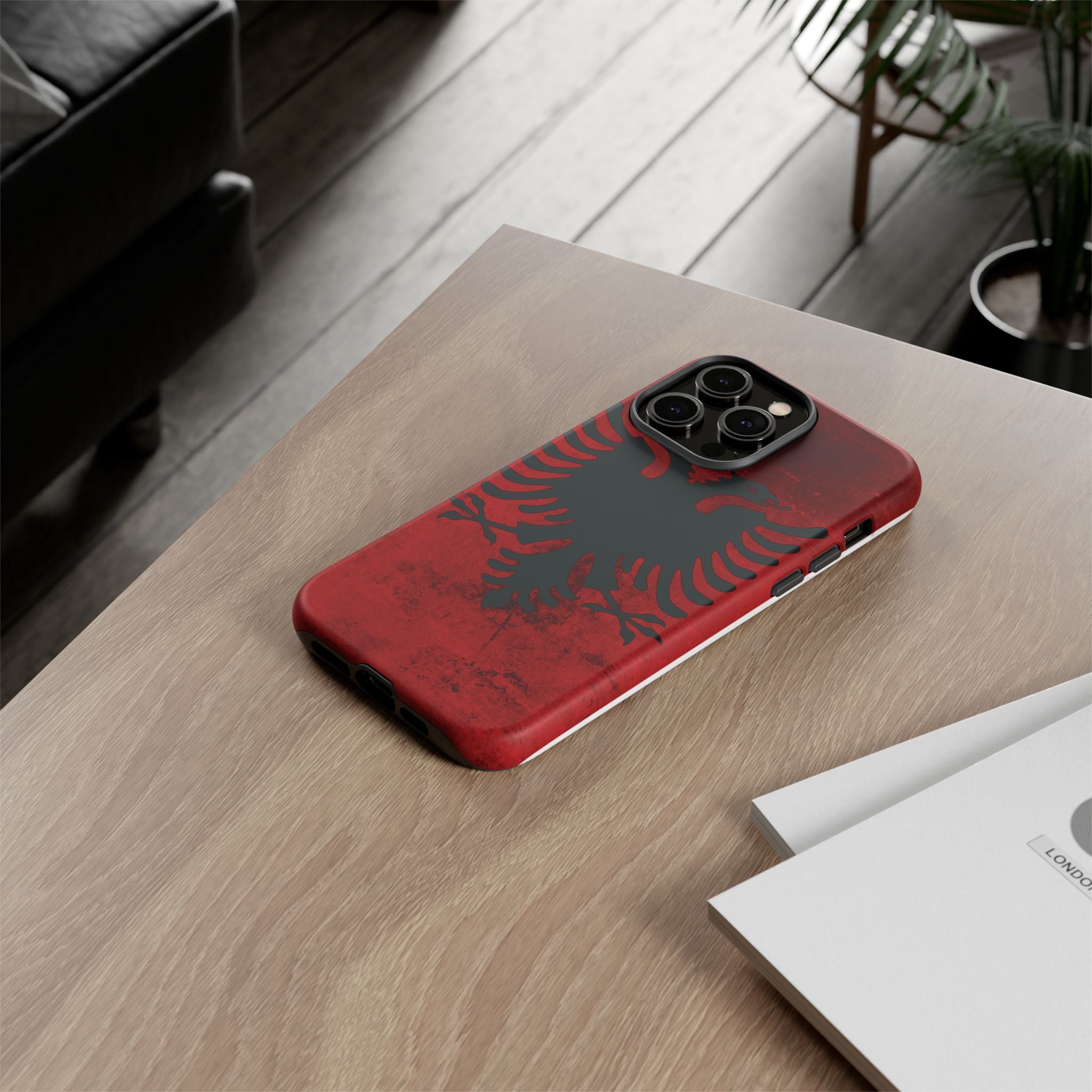 Albanian Eagle Phone Case - Tough and Stylish Protection
