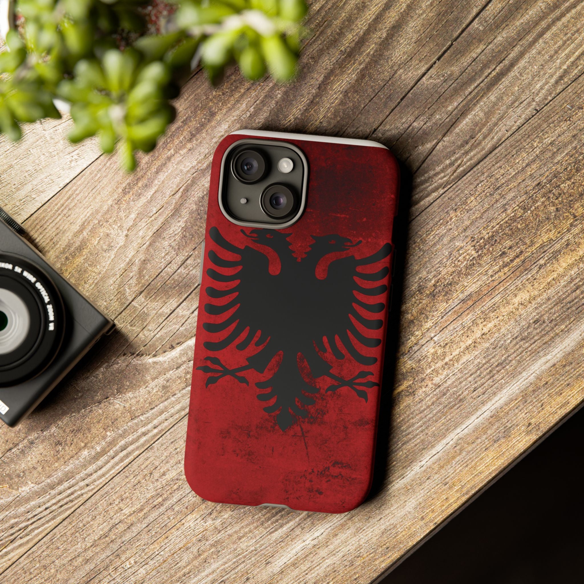 Albanian Eagle Phone Case - Tough and Stylish Protection