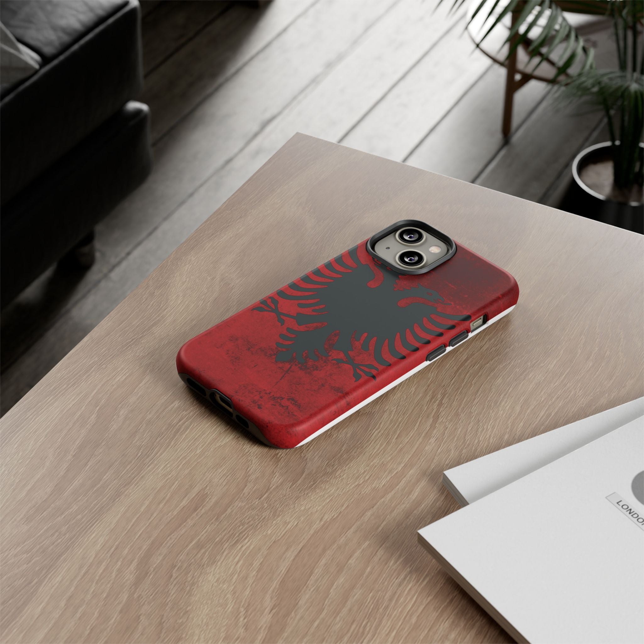 Albanian Eagle Phone Case - Tough and Stylish Protection