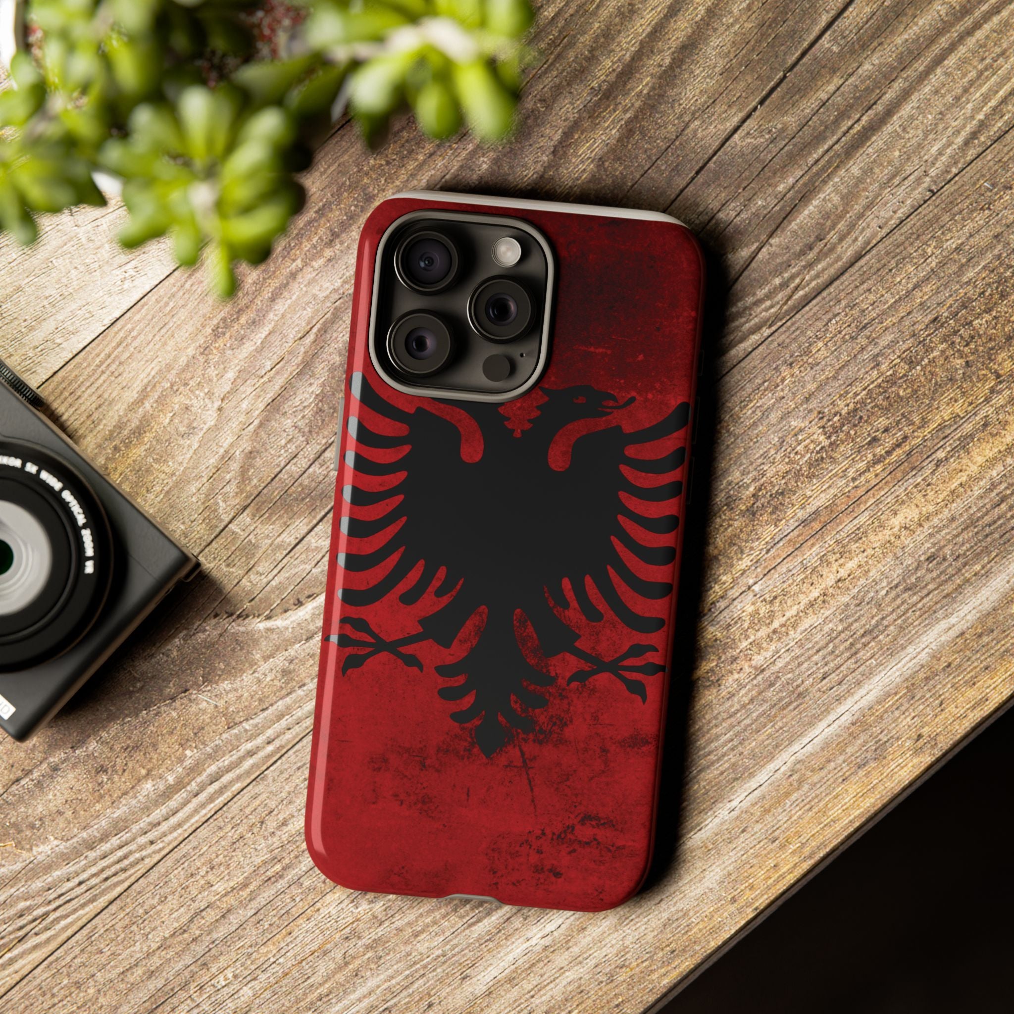 Albanian Eagle Phone Case - Tough and Stylish Protection