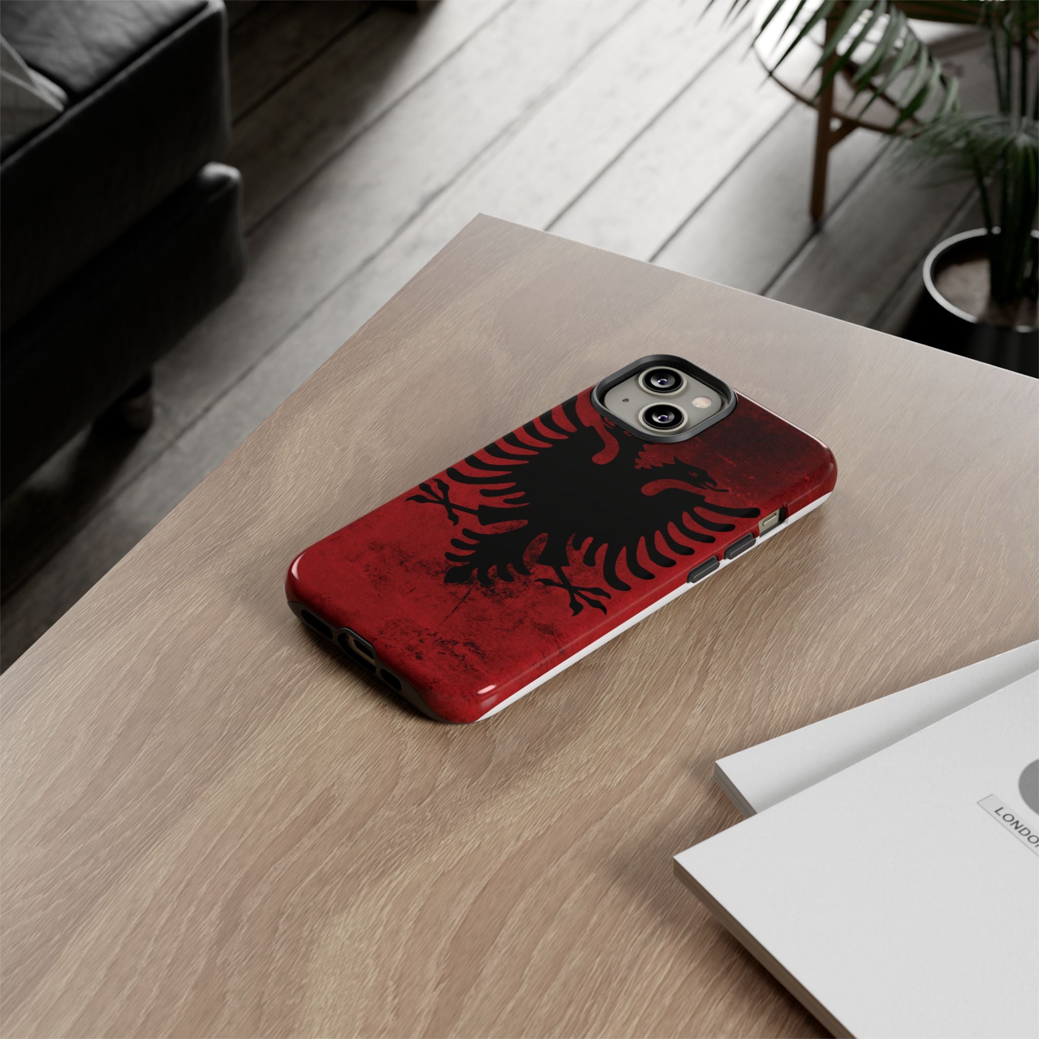 Albanian Eagle Phone Case - Tough and Stylish Protection