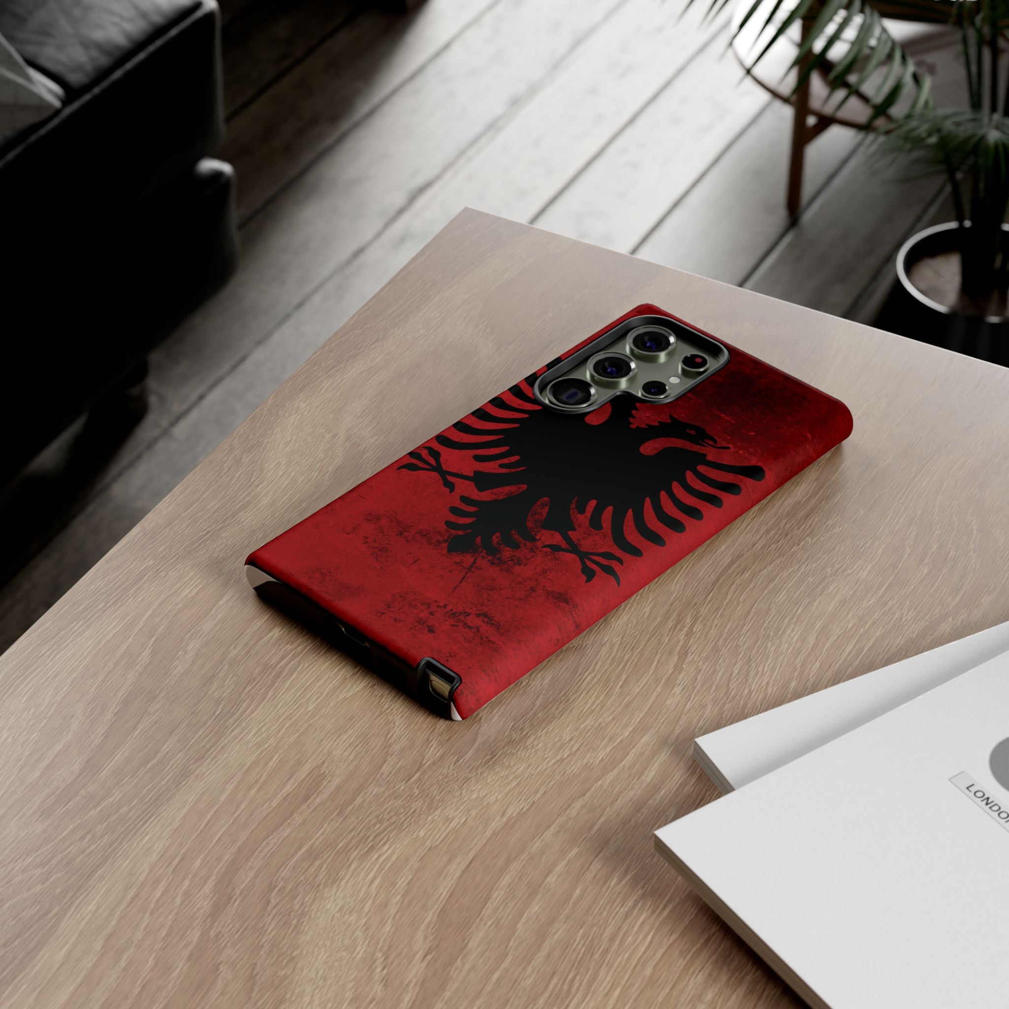 Albanian Eagle Phone Case - Tough and Stylish Protection