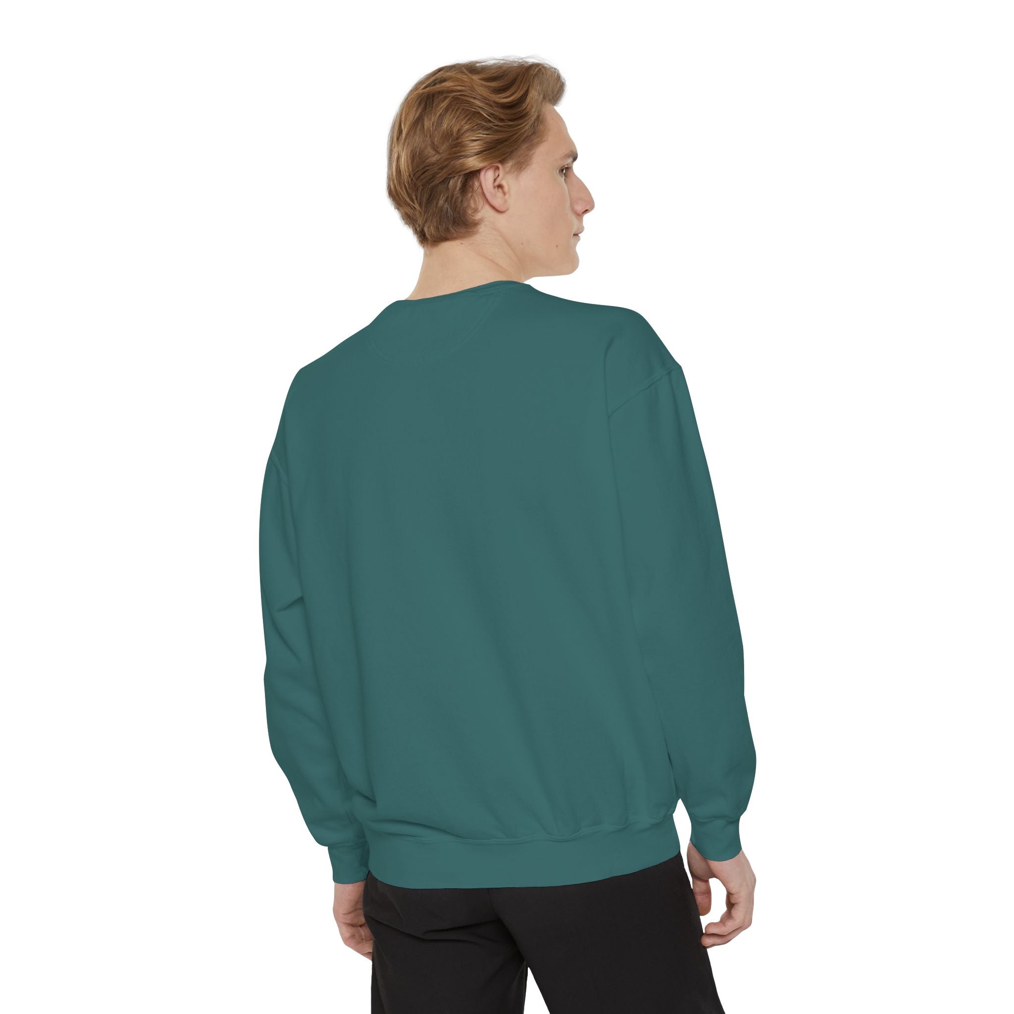 Michael Angelo's painting on top of the Palace of Versailles - Artistic Unisex Garment-Dyed Sweatshirt