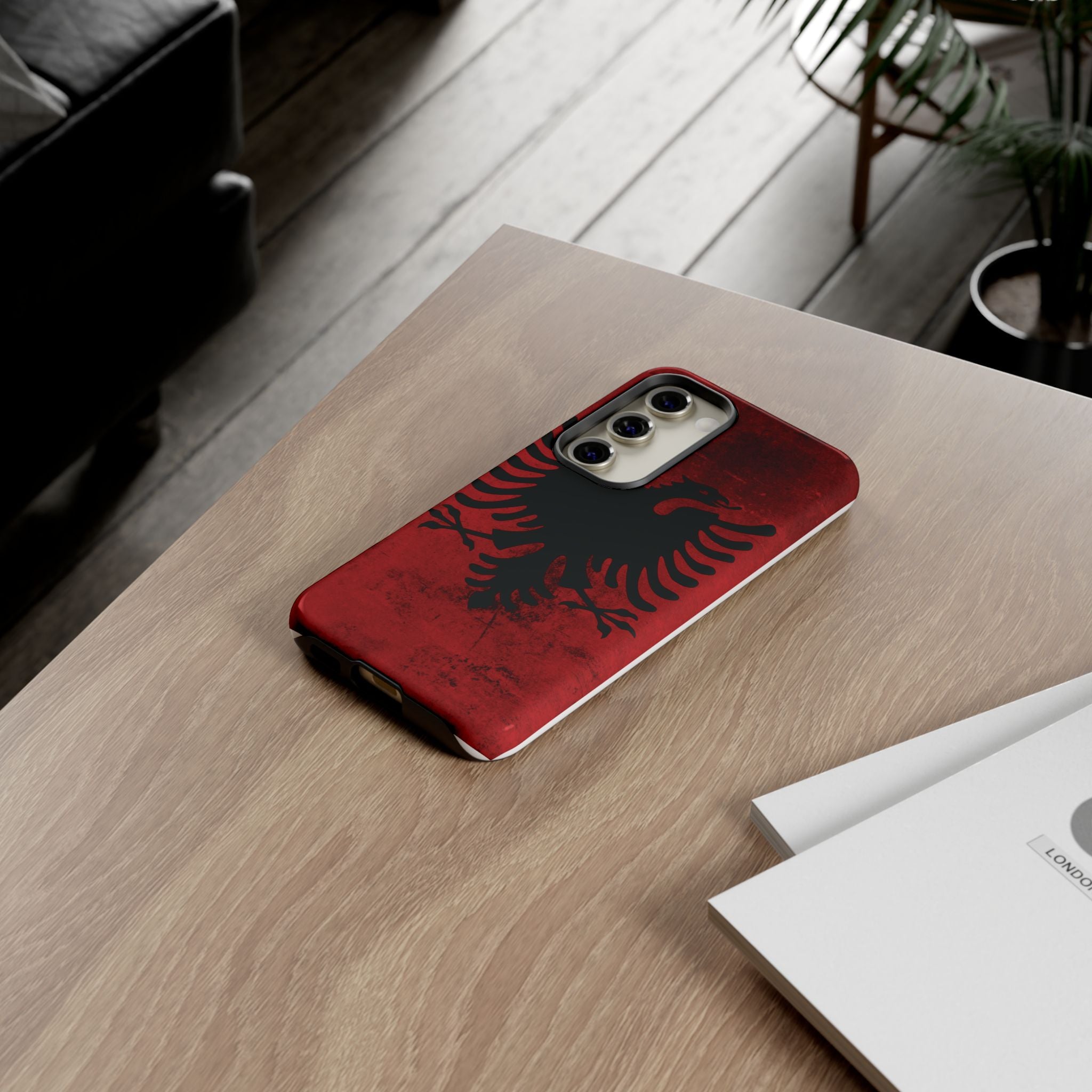 Albanian Eagle Phone Case - Tough and Stylish Protection