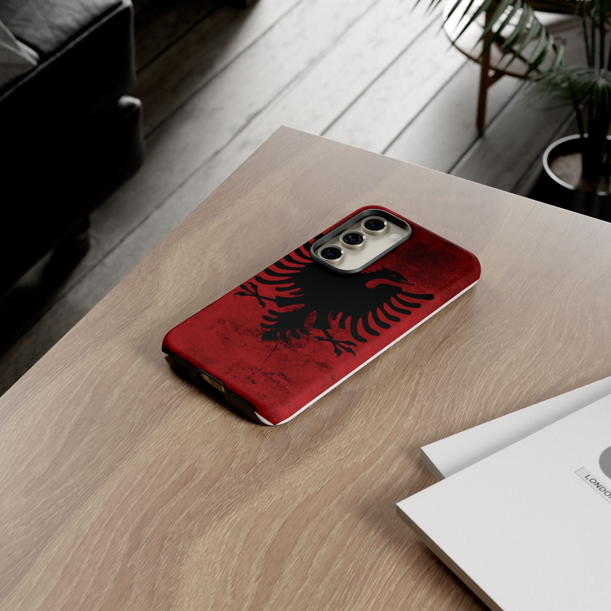 Albanian Eagle Phone Case - Tough and Stylish Protection