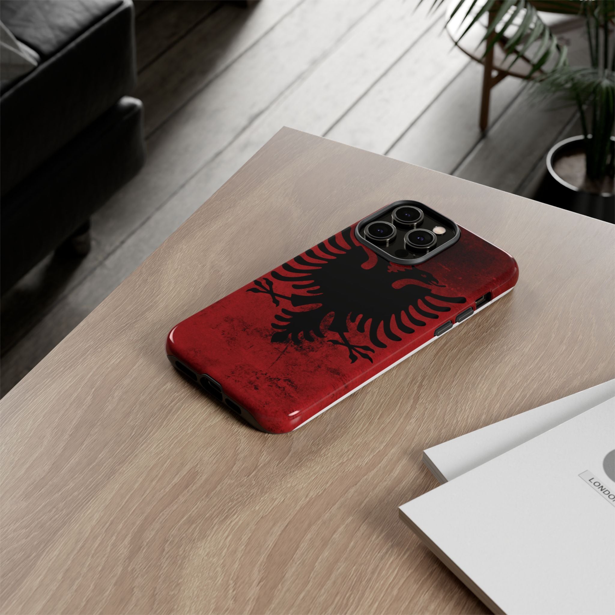 Albanian Eagle Phone Case - Tough and Stylish Protection
