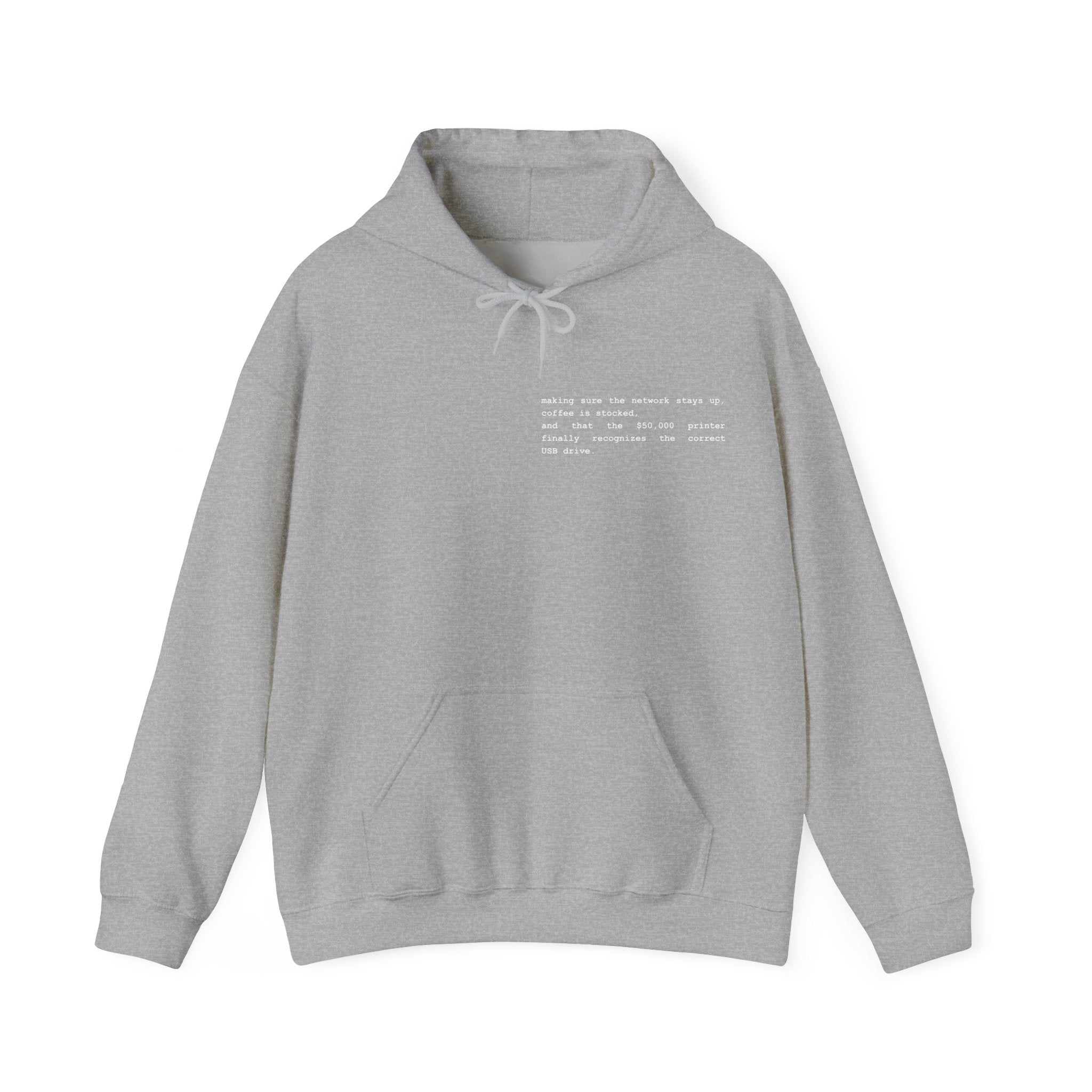 Printer Joke for IT guys - Unisex Hoodie