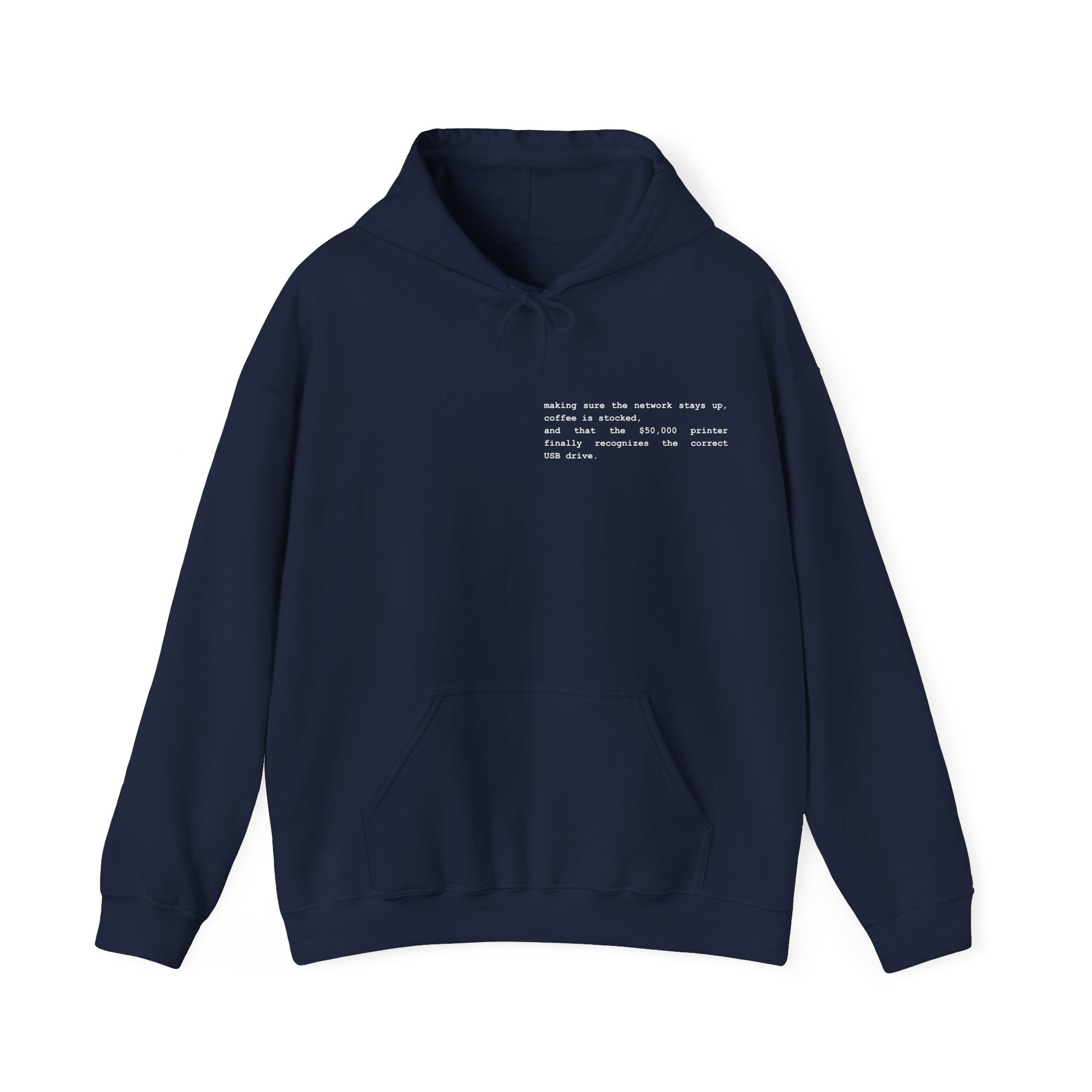 Printer Joke for IT guys - Unisex Hoodie
