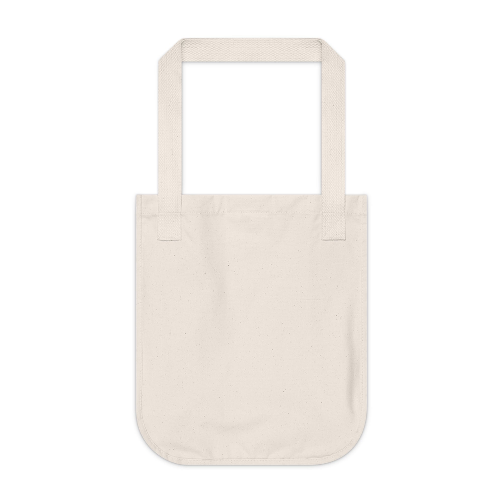 Google Location Canvas Tote Bag — Minimal Map Pin Logo Eco Tote