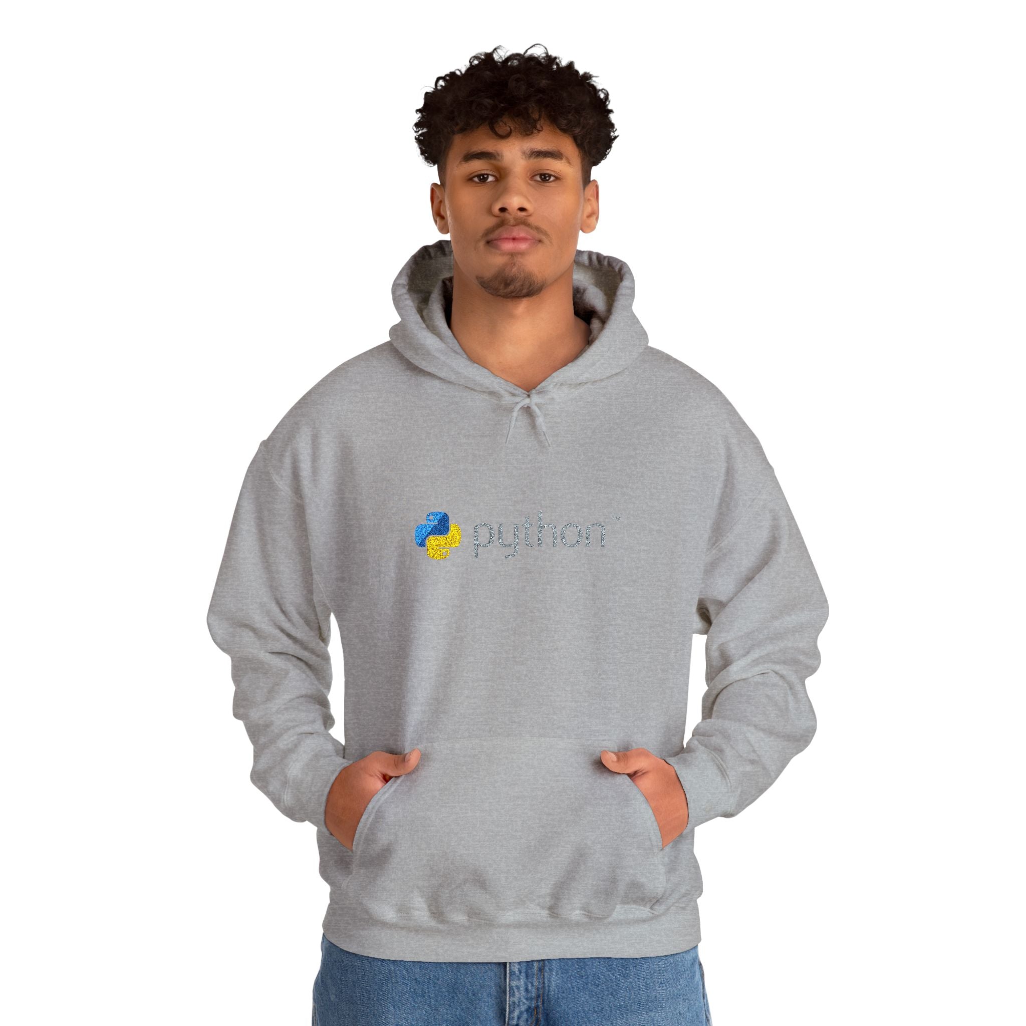 Python Themed Unisex Heavy Blend Hoodie