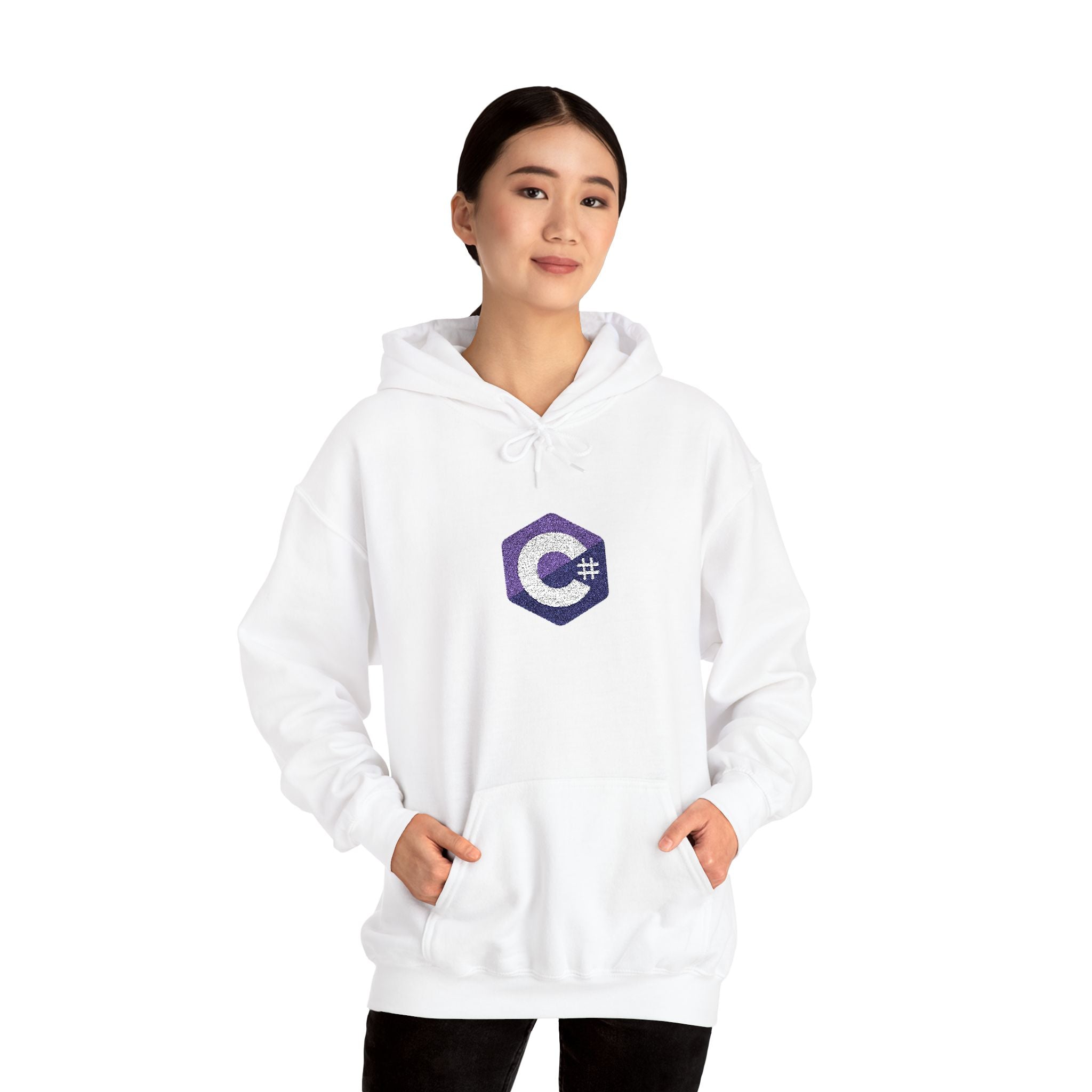 C# Unisex Hooded Sweatshirt