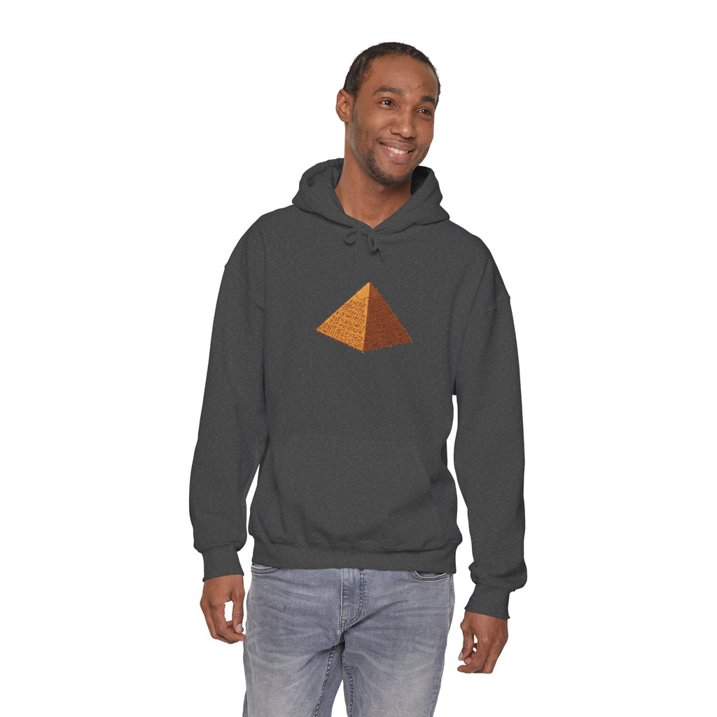 Pyramid Graphic Hoodie — Minimal Geometric Pyramid Sweatshirt