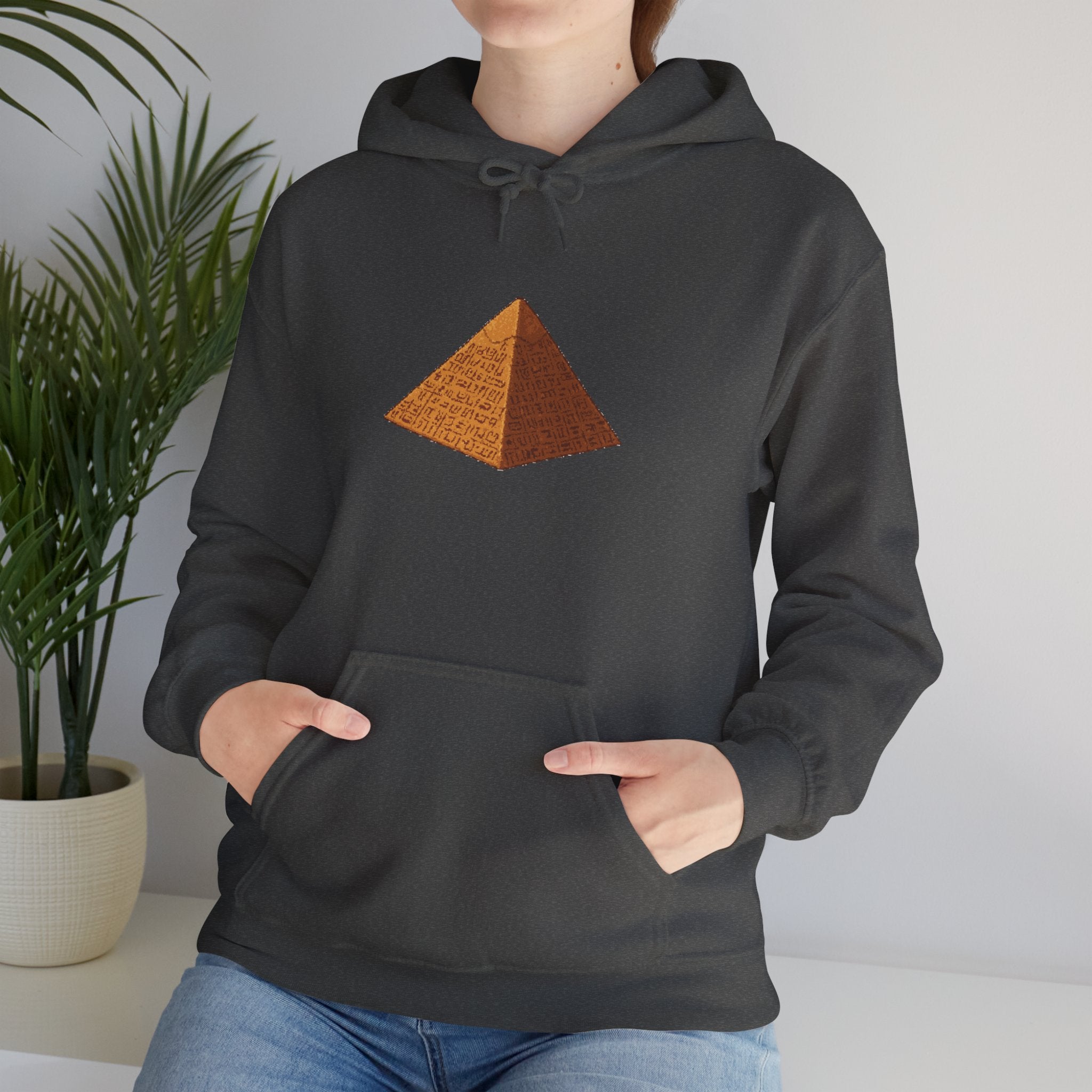 Pyramid Graphic Hoodie — Minimal Geometric Pyramid Sweatshirt