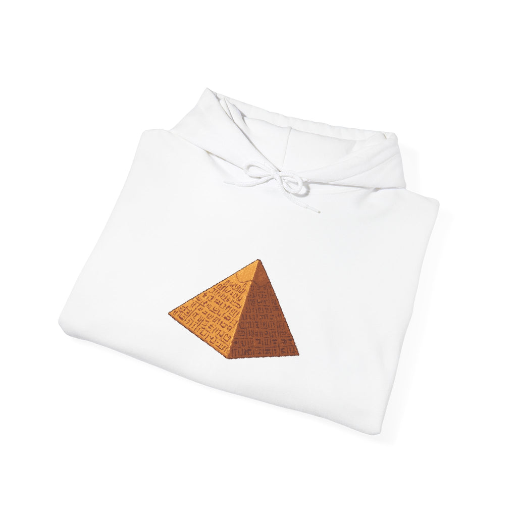 Pyramid Graphic Hoodie — Minimal Geometric Pyramid Sweatshirt