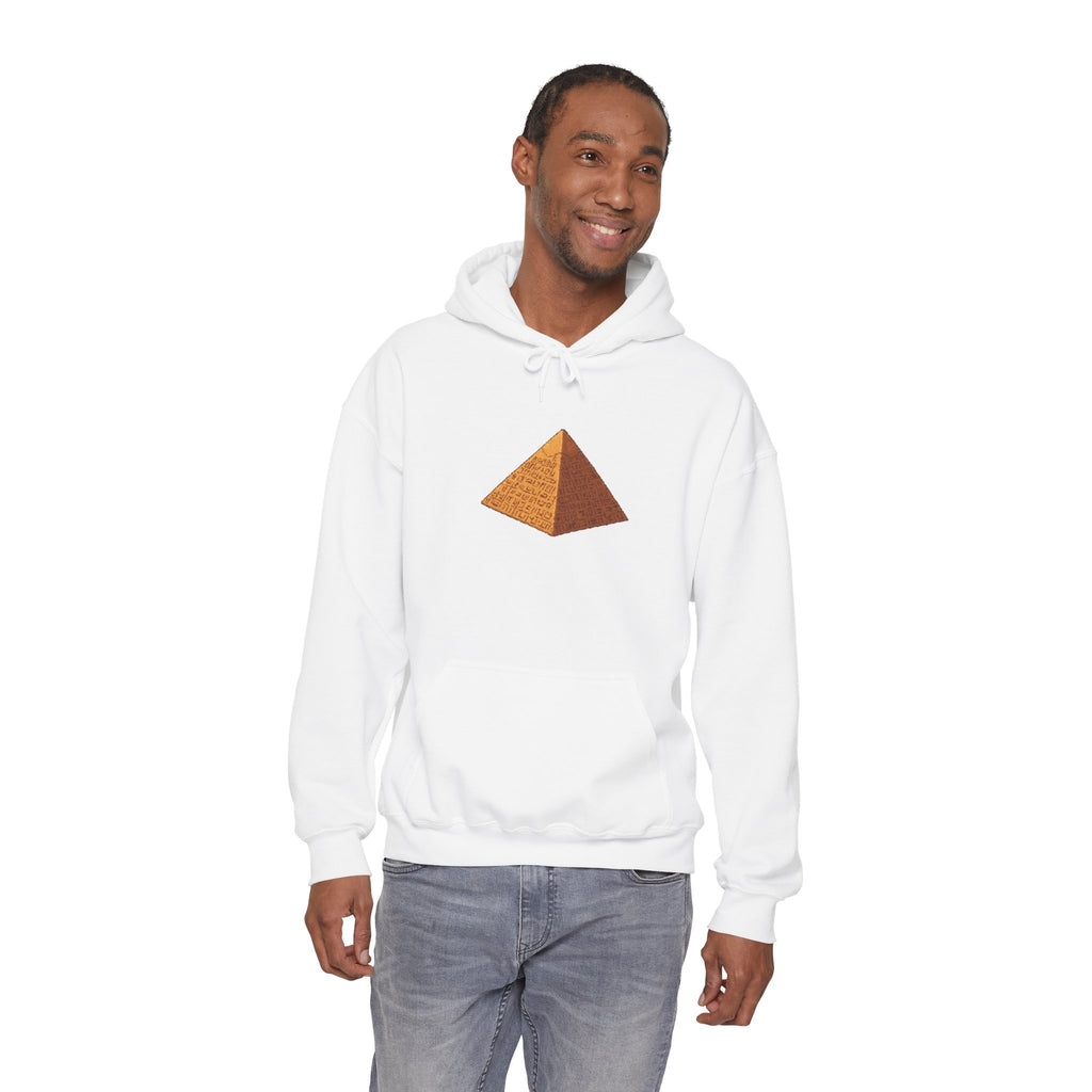 Pyramid Graphic Hoodie — Minimal Geometric Pyramid Sweatshirt