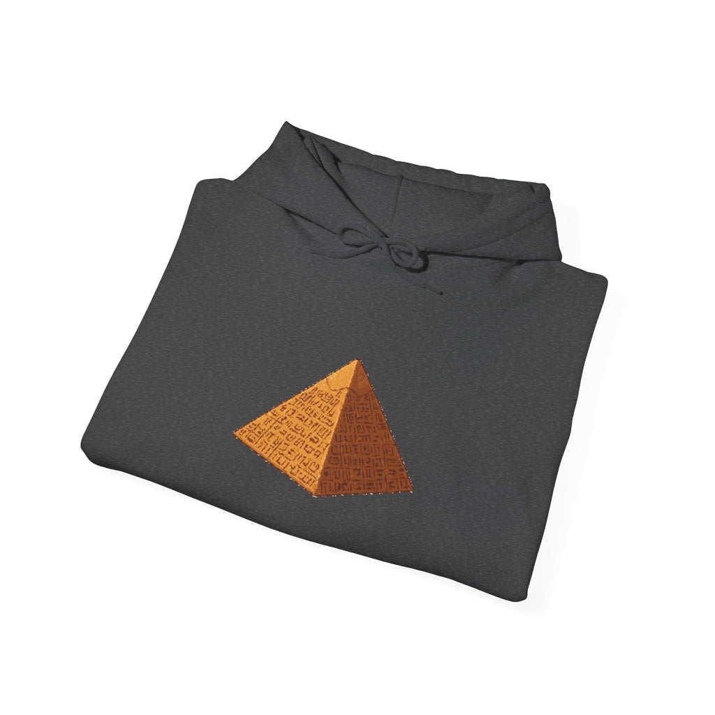 Pyramid Graphic Hoodie — Minimal Geometric Pyramid Sweatshirt