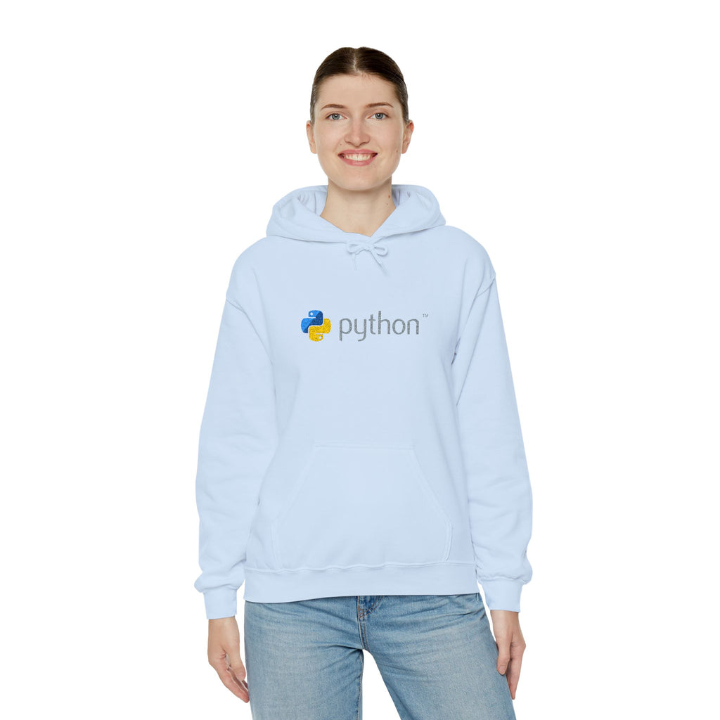 Python Themed Unisex Heavy Blend Hoodie