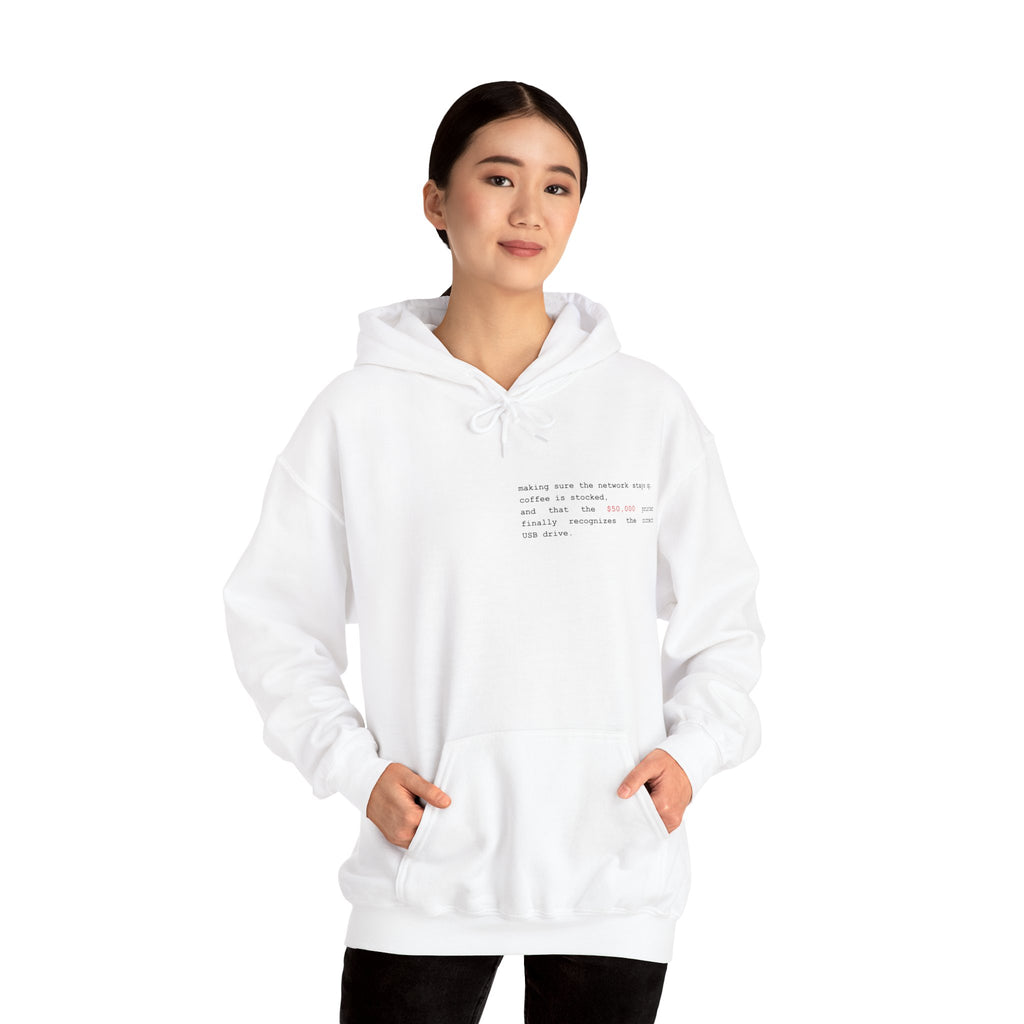 Printer Joke for IT guys - Unisex Hoodie