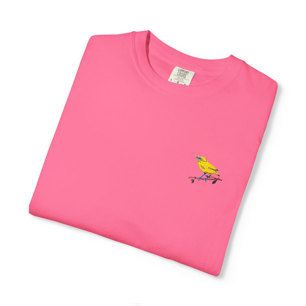Bird Playful Graphic Unisex T-Shirt - Perfect for Everyday Wear