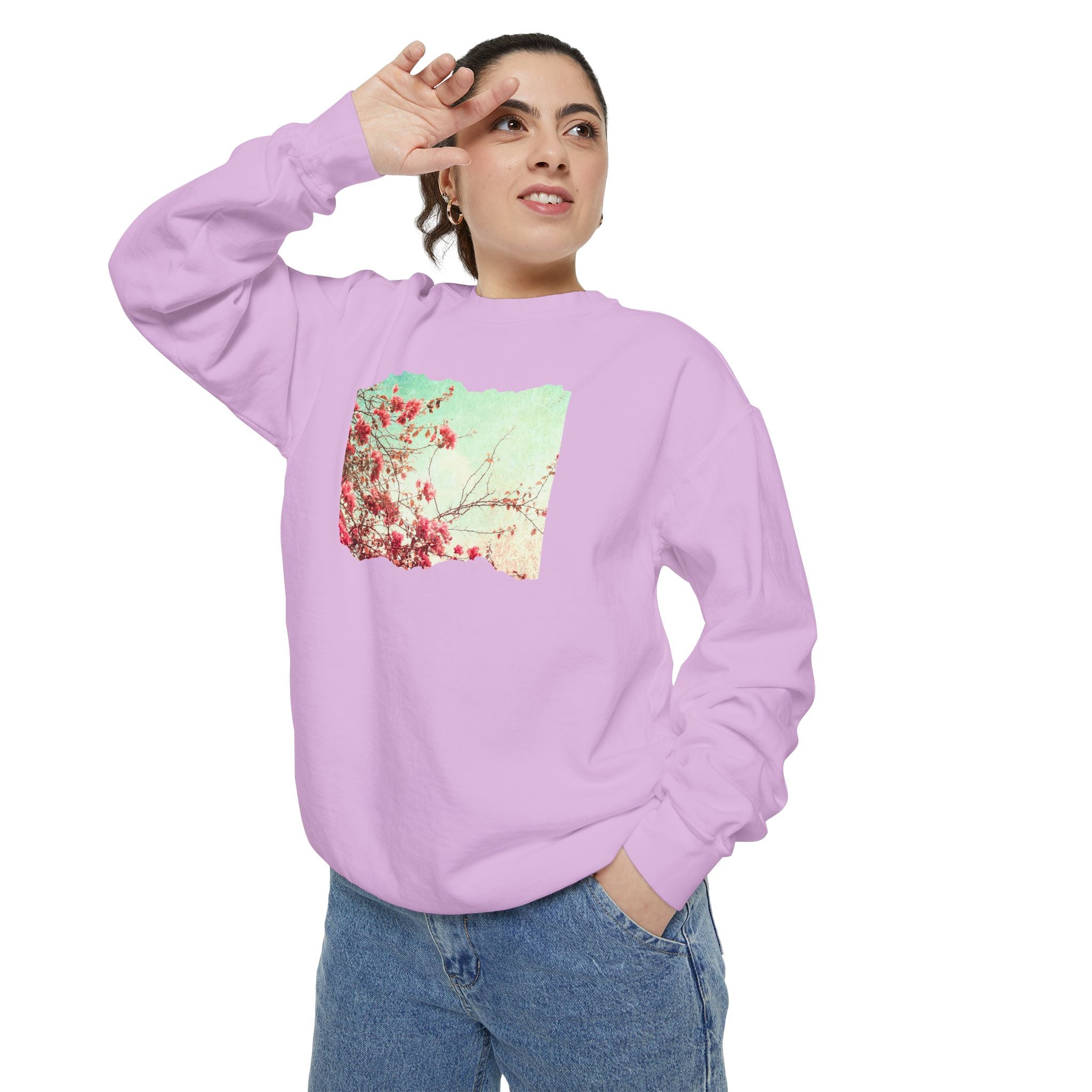 Cherry Blossom Comfort Sweatshirt