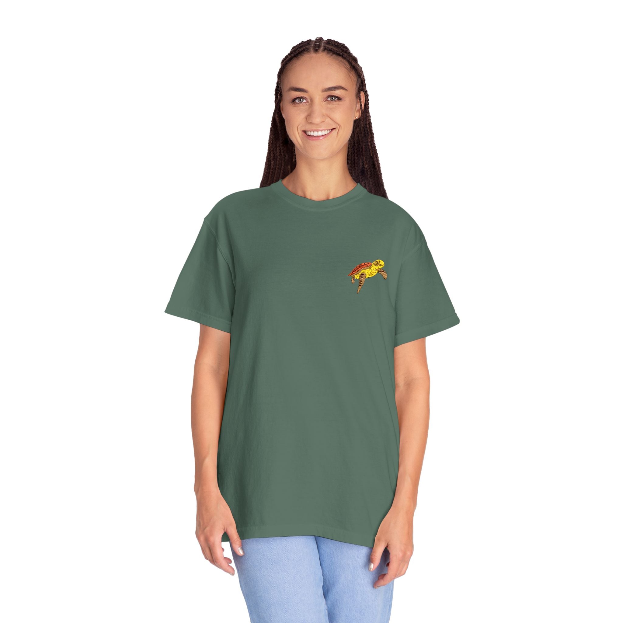Tutle Love Unisex Garment-Dyed T-Shirt