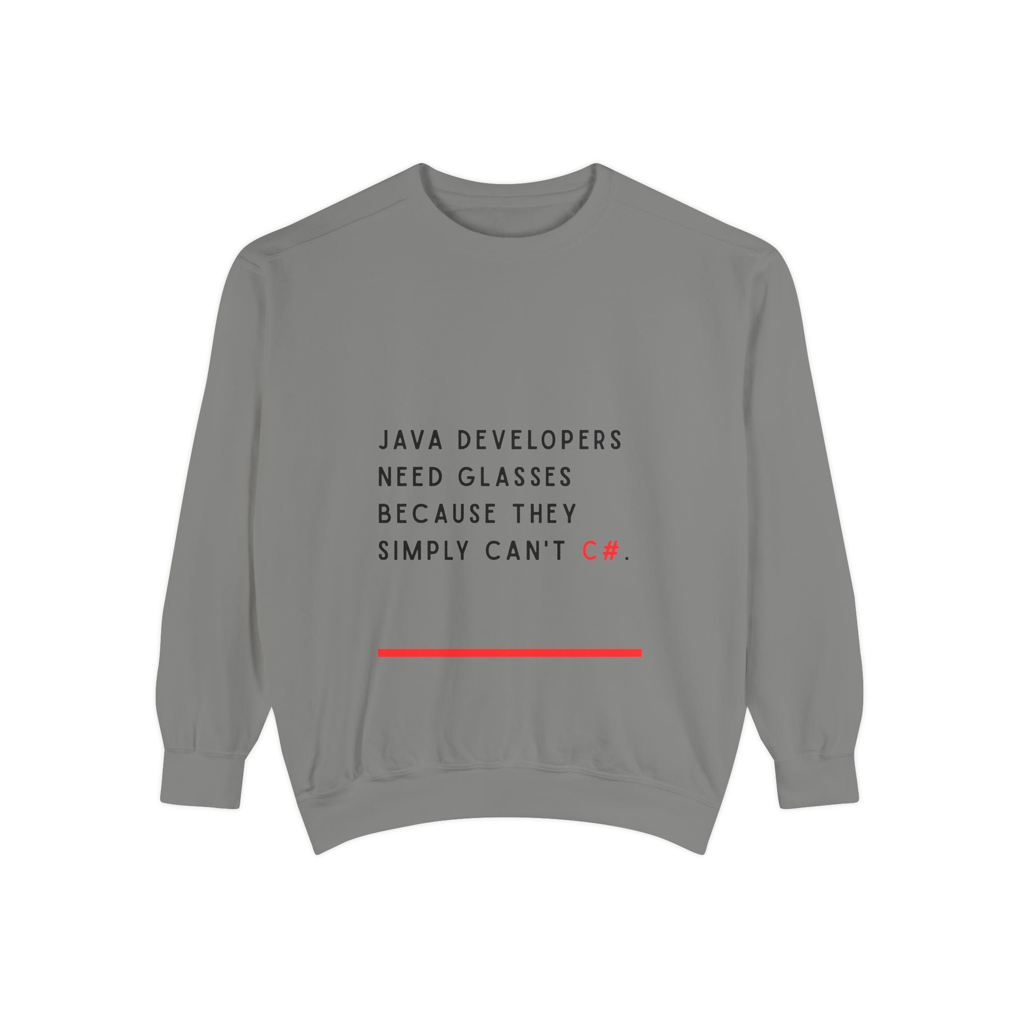 C Sharp Sweatshirt - Garment-Dyed Cozy Pullover