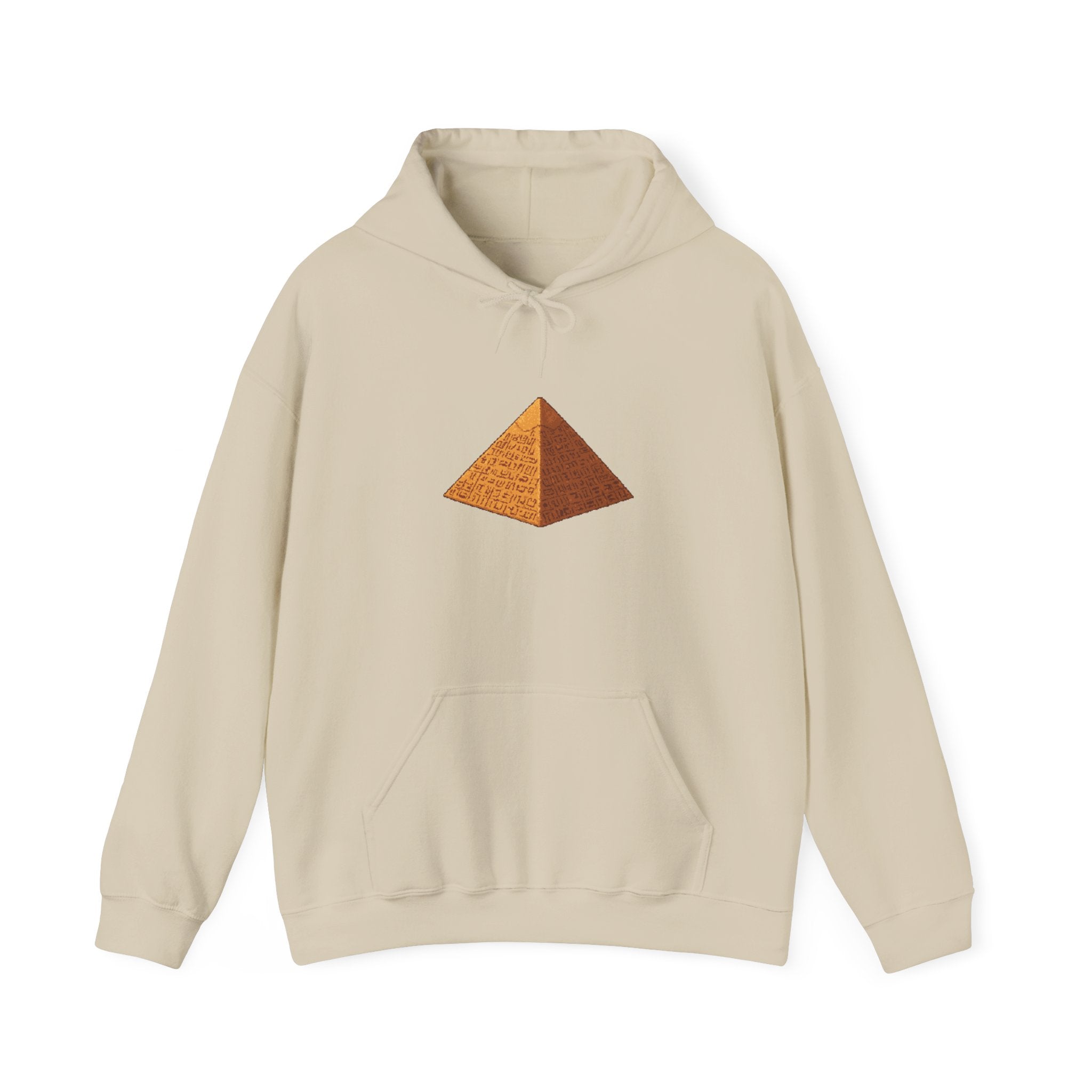 Pyramid Graphic Hoodie — Minimal Geometric Pyramid Sweatshirt