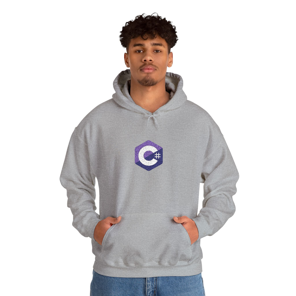 C# Unisex Hooded Sweatshirt