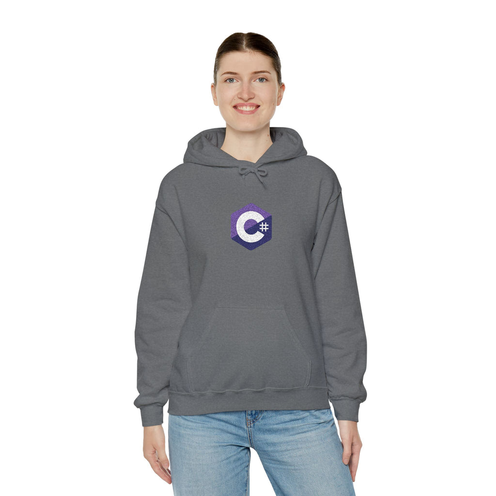 C# Unisex Hooded Sweatshirt