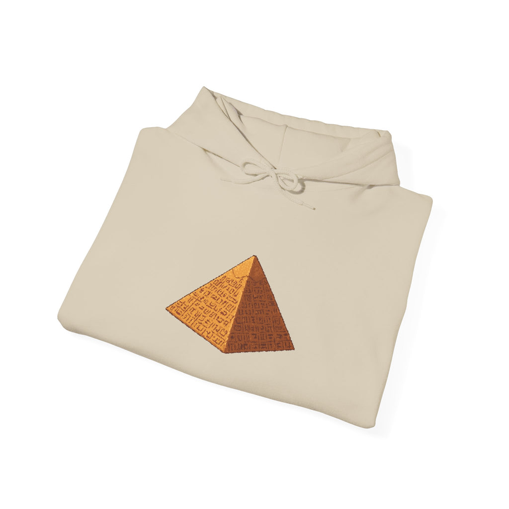 Pyramid Graphic Hoodie — Minimal Geometric Pyramid Sweatshirt