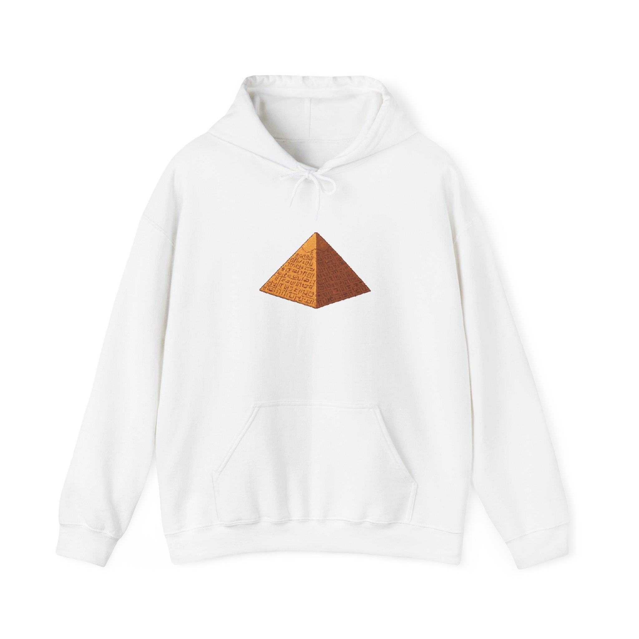 Pyramid Graphic Hoodie — Minimal Geometric Pyramid Sweatshirt